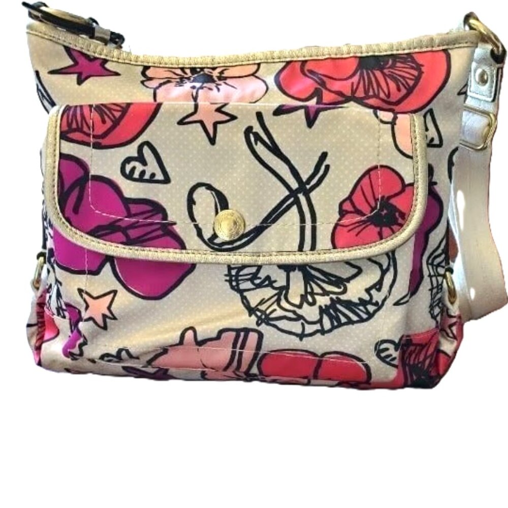 Vintage Coach Kyra Floral Print Shoulder bag Purse